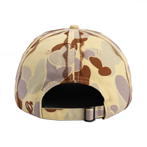 Sexhippies Welder's Stich Strap Back Cap - Desert Camo Back