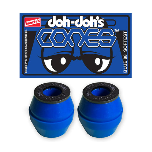 Shortys Doh Doh Cones Bushings - 88a Blue Softest