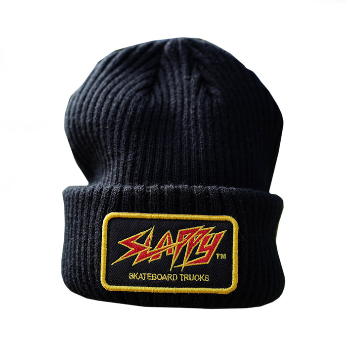 Slappy Throwback Patch Beanie - Black