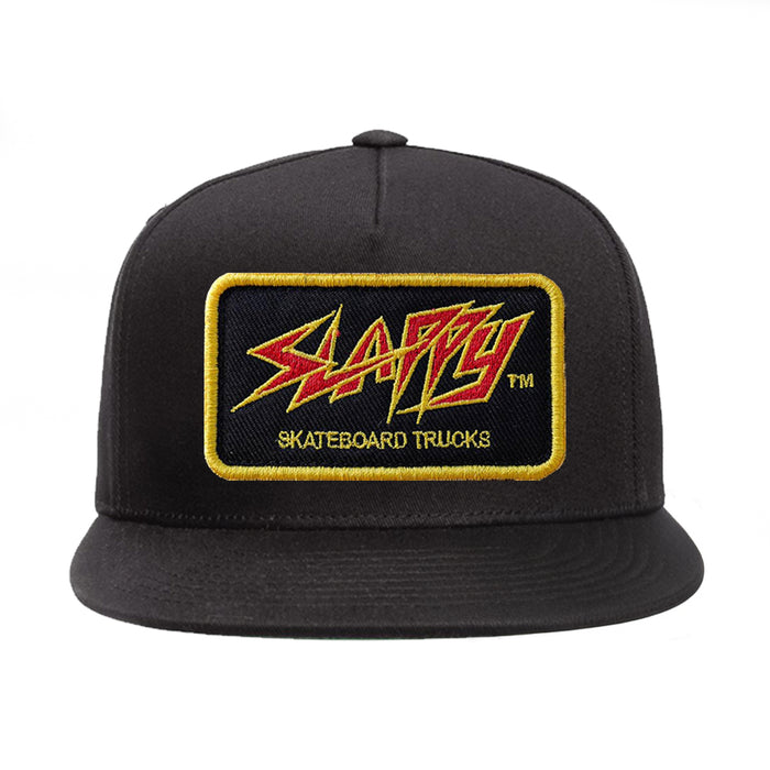 Slappy Throwback Patch Snapback - Black