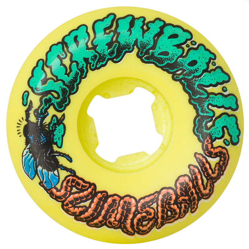 Slime Balls Screw Balls 99a 54mm - Yellow Front