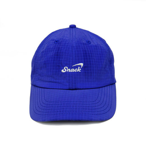 Snack Alive Ripstop Strap Back - Blue Front