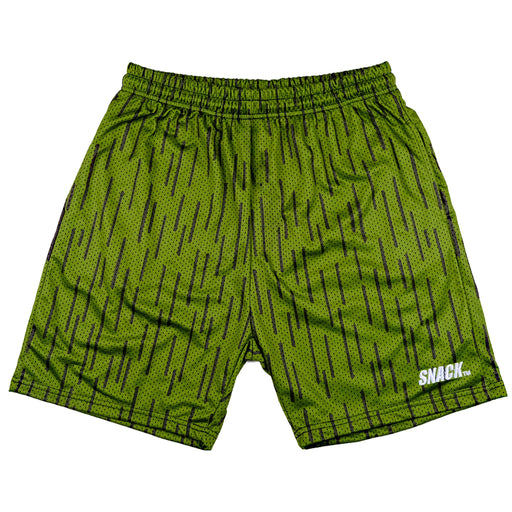 Snack Rain Camo Mesh Shorts - Green