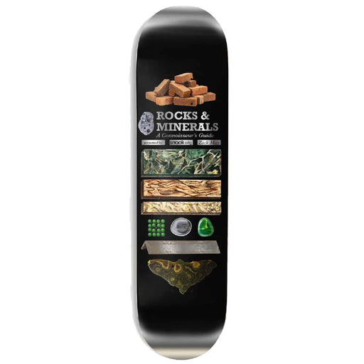 Snack Skateboards Deck - Rocks & Minerals 8.25"