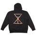 Sour Solution Rug Hoodie - Black Back