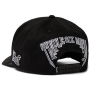 Three 6 Mafia x HUF Snapback - Black Back