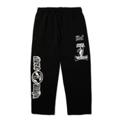 Three 6 Mafia x HUF Sweatpants - Black Front