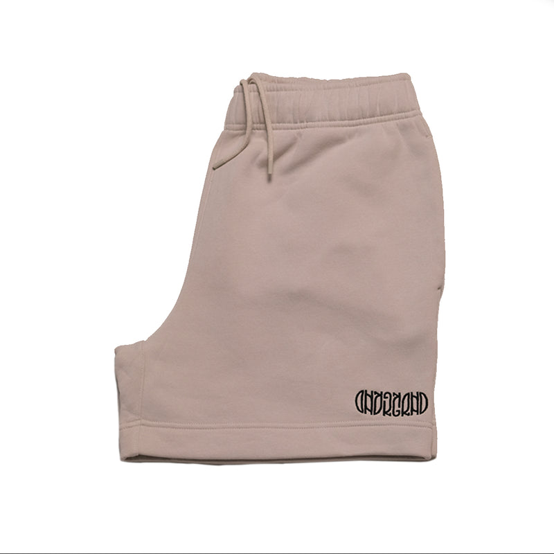 Underground Ambigram Shorts - Bone Left