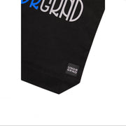 Underground Ambigram Tote Bag - Black Canvas Detail