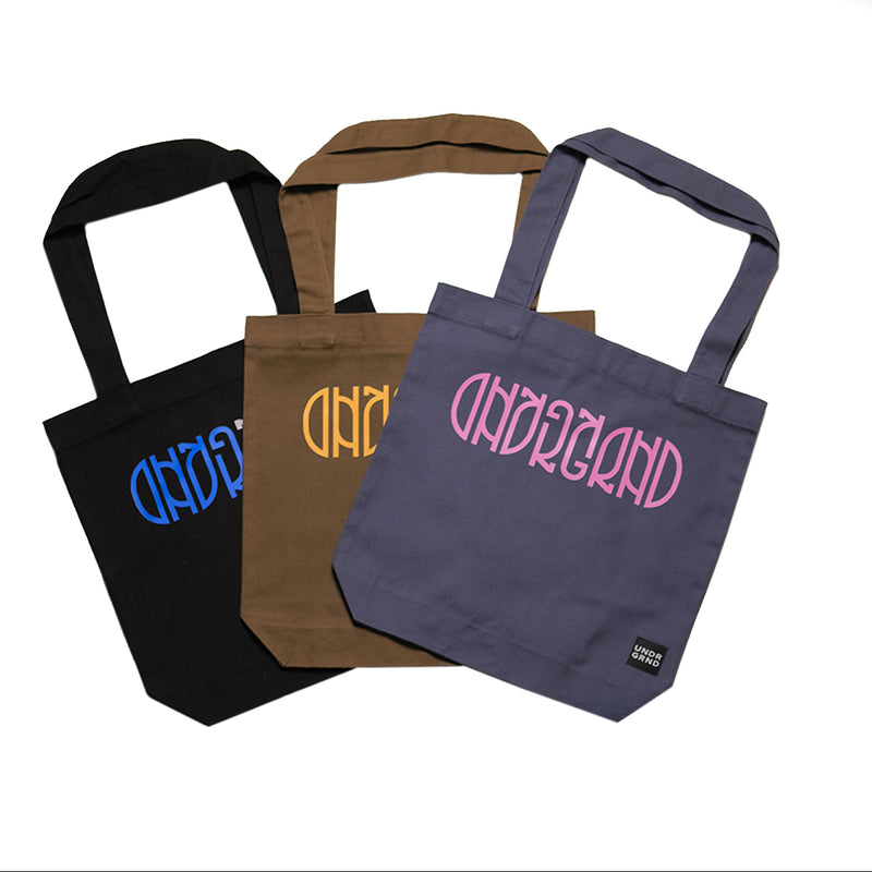 Underground Ambigram Tote Bag - All 3