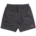 Underground Beach Logo Shorts - Black Front