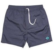Underground Beach Logo Shorts - Petrol Blue Front