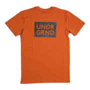 Underground Box Logo T-Shirt - Copper Back
