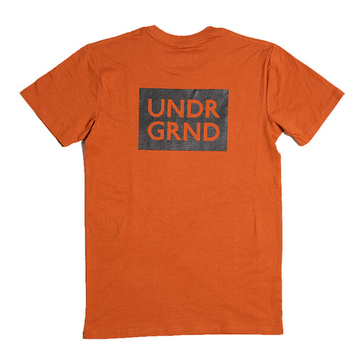 Underground Box Logo T-Shirt - Copper Back