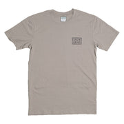 Underground Box Logo T-Shirt - Granite Grey Front