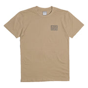 Underground Box Logo T-Shirt - Sand Front