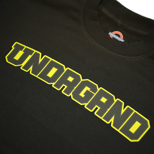 Underground College Days Crew - Black/Yellow | Underground Skate Shop