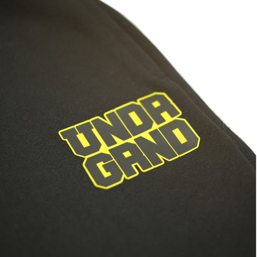 Underground College Days Sweatpants - Black/Yellow | Underground Skate Shop