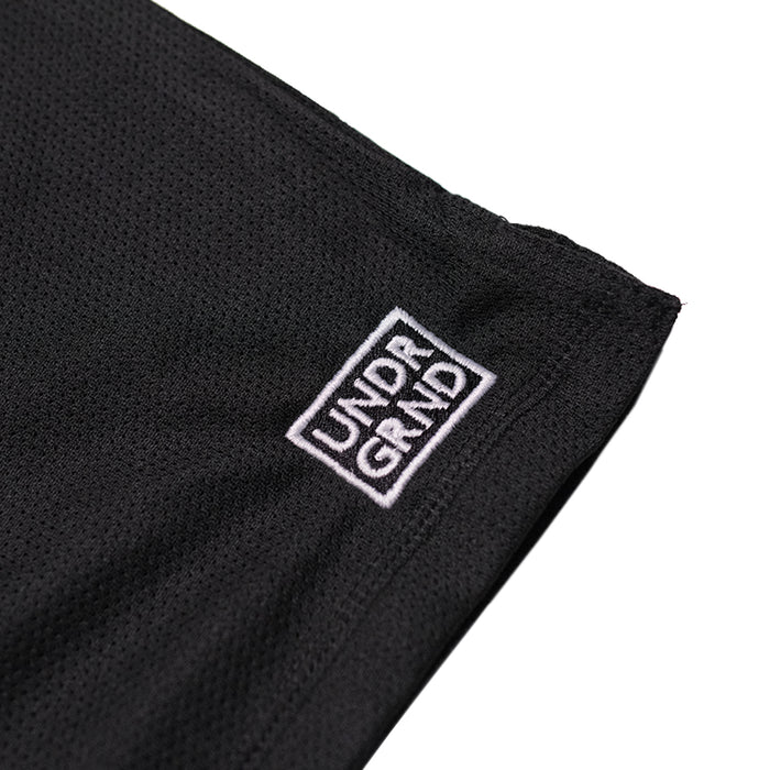 Underground Court Box Logo Shorts - Black Detail