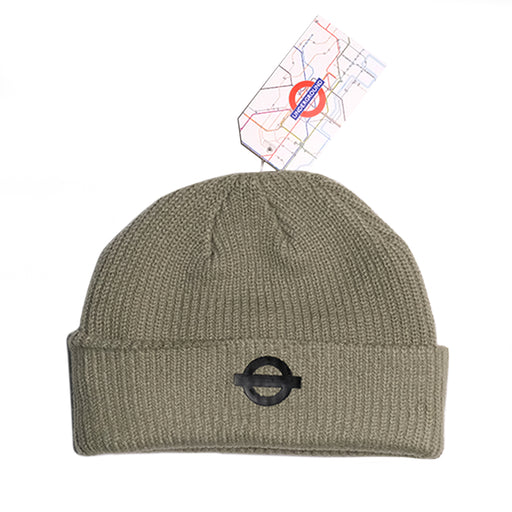Underground Logo Cable Beanie - Eucalyptus