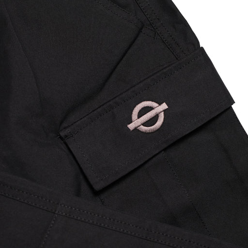 Underground Logo Cargo Pants - Black Cargo Detail