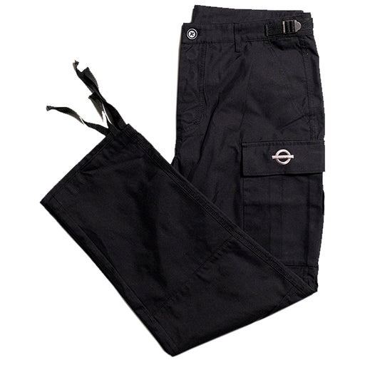Underground Logo Cargo Pants - Black