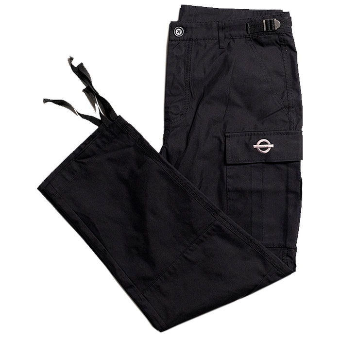 Underground Logo Cargo Pants - Black