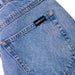 Underground Logo Drawstring Denim  - Light Blue Pocket Detail