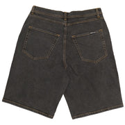 Underground Logo Drawstring Jorts  - Washed Black Back