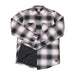 Underground Quilted Flannel (Shacket) - Black Front