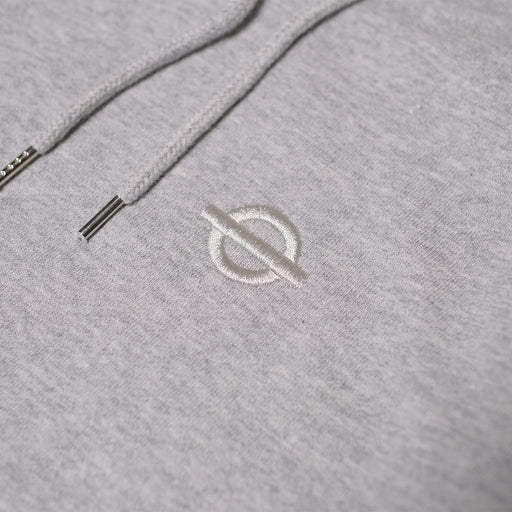 Underground Roundel Hoodie - Athletic Heather Detail