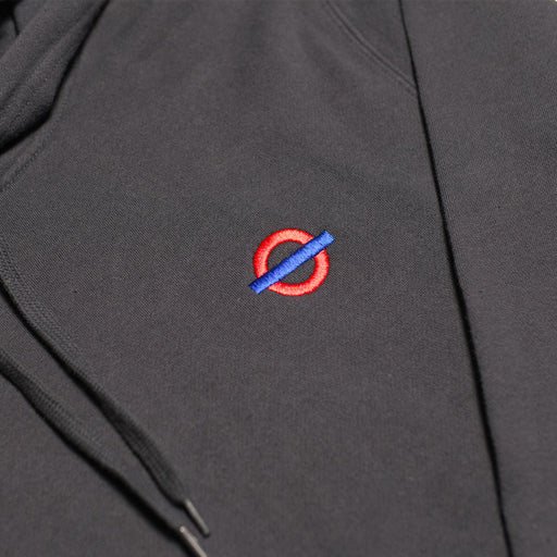 Underground Roundel Hoodie - Blue Graphite Detail