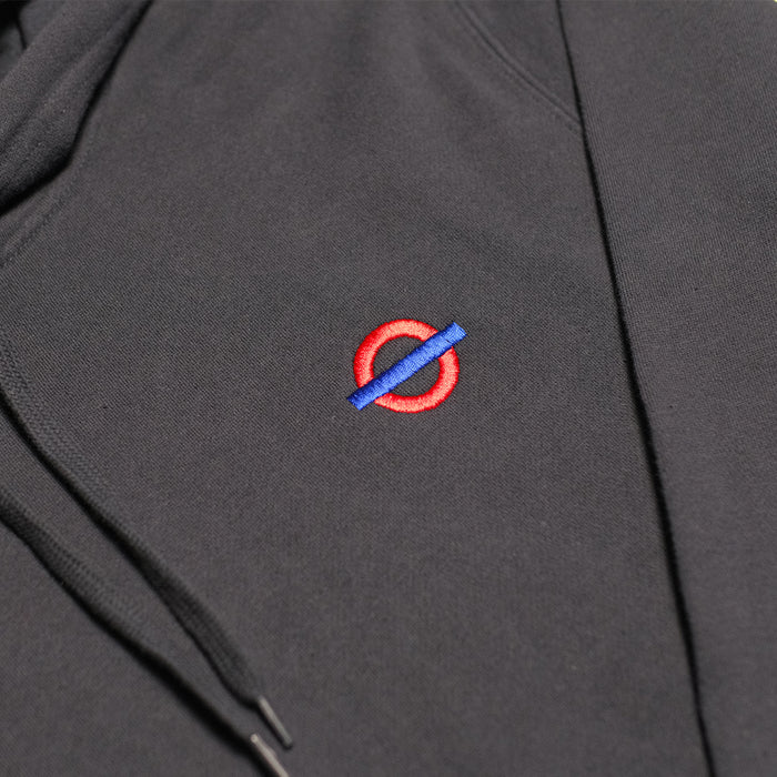 Underground Roundel Hoodie - Blue Graphite Detail