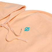 Underground Roundel Hoodie - Peach Detail