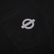 Underground Roundel Logo Pocket T - Black Detail