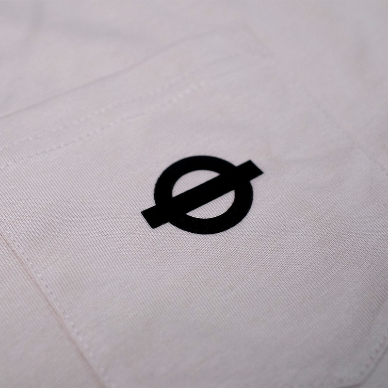 Underground Roundel Logo Pocket T - Bone Detail