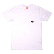 Underground Roundel Logo Pocket T - White Front
