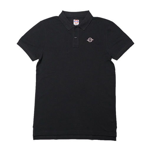 Underground Roundel Logo Polo - Black Front