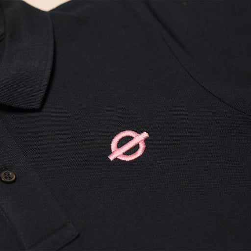Underground Roundel Logo Polo - Navy Detail