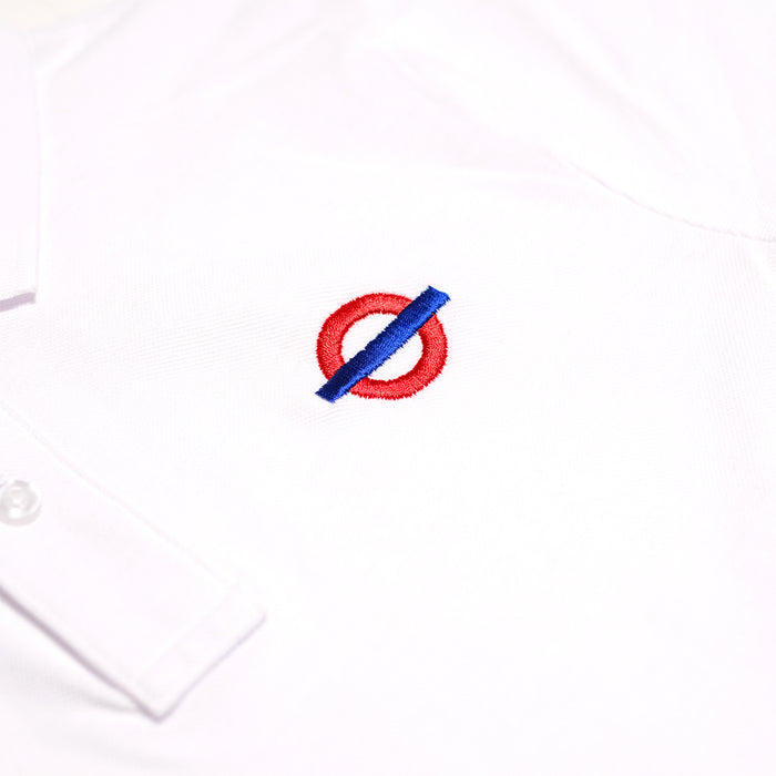 Underground Roundel Logo Polo - White Detail