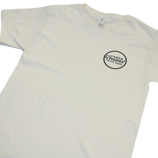 Underground Stamp T-Shirt - Natural | Underground Skate Shop