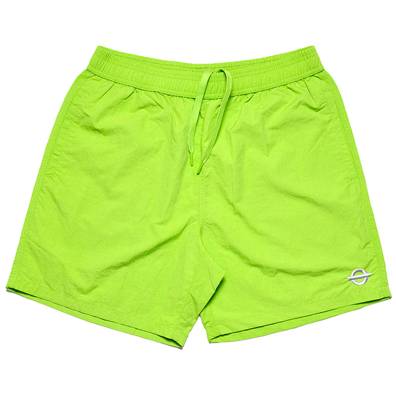 Underground Swim Logo Shorts - Citrus Front
