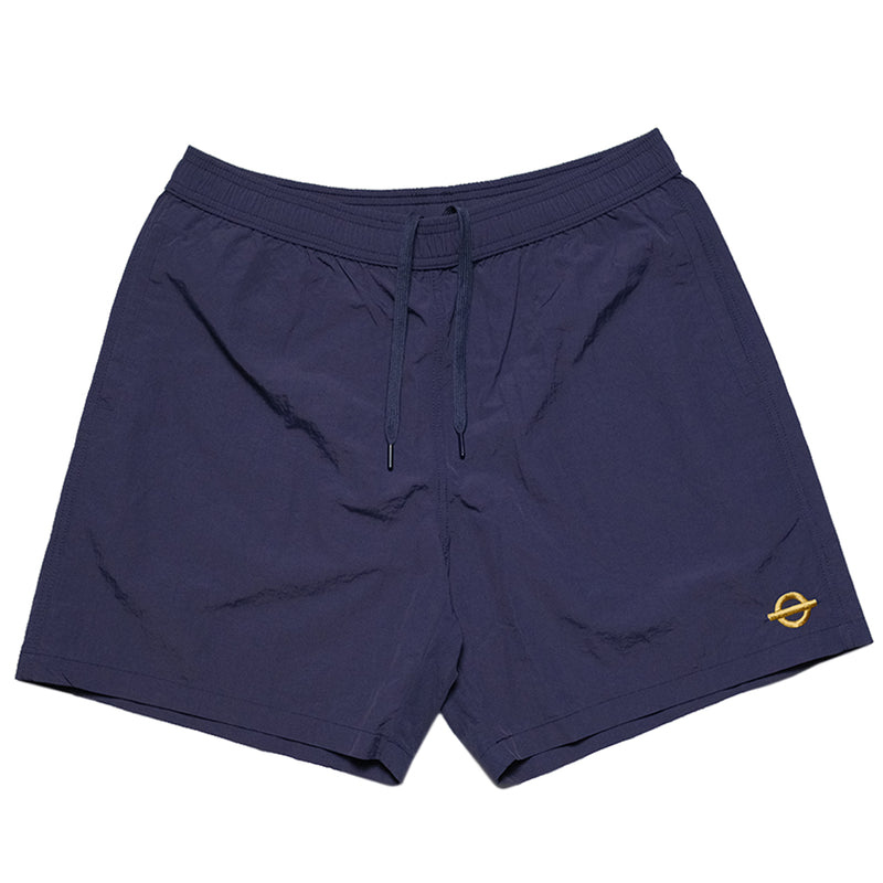 Underground Swim Logo Shorts - Midnight Blue Front