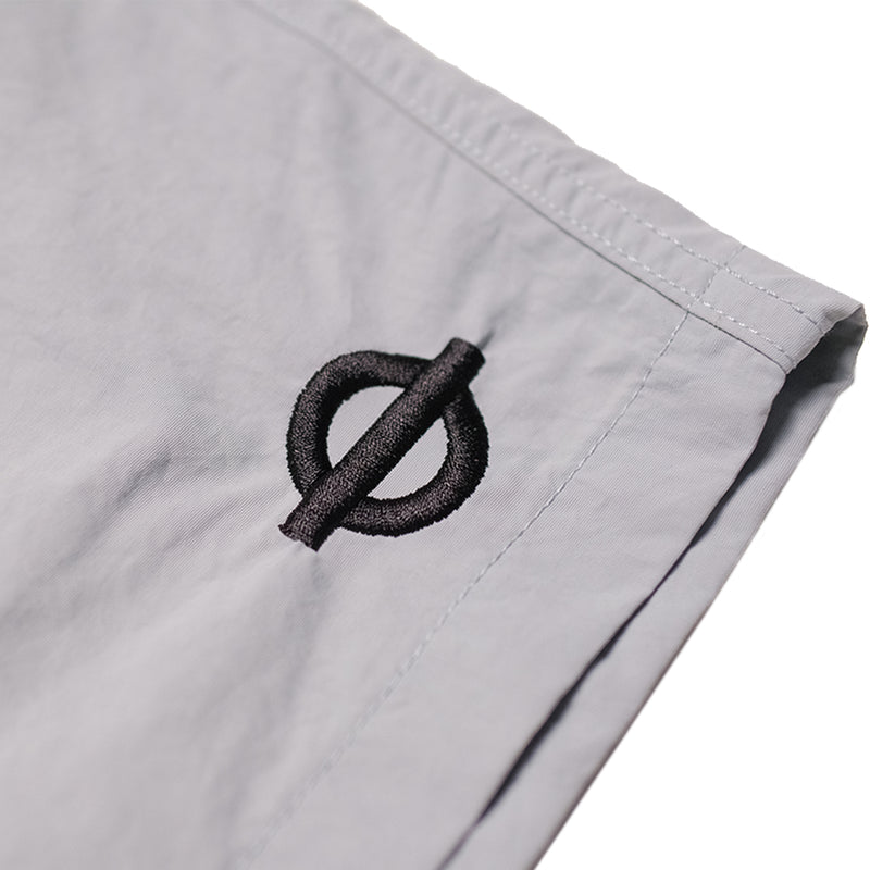 Underground Swim Logo Shorts - Smoke Grey Detail