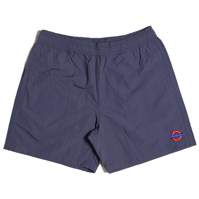 Underground Swim Roundel Shorts - Midnight Blue Front