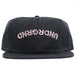 Underground Switch 6 Panel Hat - Black/Charcoal