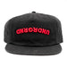 Underground Switch 6 Panel Hat - Black/Red Front