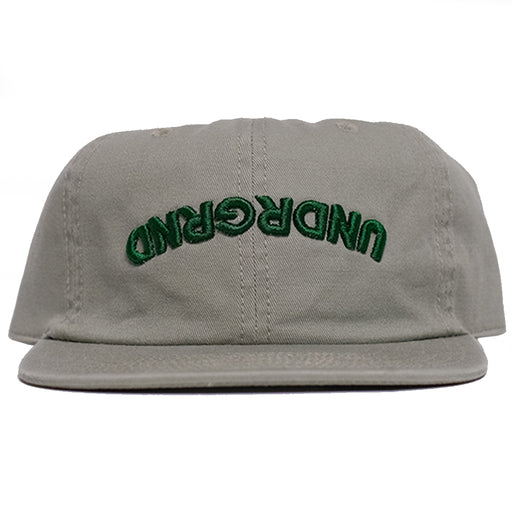 Underground Switch 6 Panel Hat - Sage Front