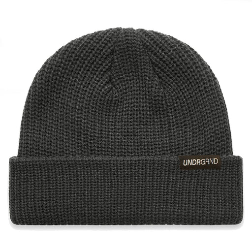 Underground Tag Beanie - Charcoal