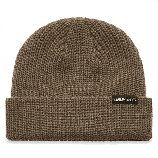 Underground Tag Beanie -  Walnut